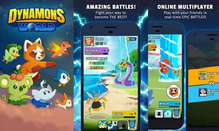 Dynamons World Mod APK